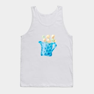 Ceramic jug and billy buttons Tank Top